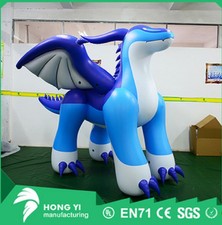 Flying Dragon Cartoon Inflatable Blow Toy Party Room Garden Decor Custom 2m PVC