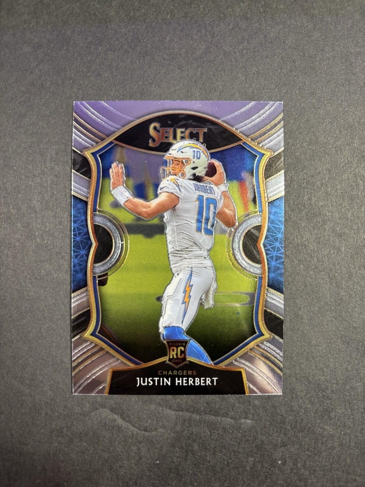 2020 Panini Select - Concourse Justin Herbert #44 (RC)