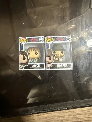 stranger things bitty pop Joyce And Hopper Lot Of 2