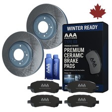 Front Winter Ready Ceramic Brake Pads for 2017-2018 Renault Koleos 7FD5