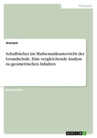 SchulbüCher Im Mathematikunterricht Der Grundschule. Eine Vergleichende...