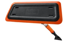 2-in-1 Snow Brush 47.2" with Ice Scraper, Silicone Head for Car, Truck, SUV