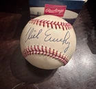 Nick Esasky Signed Autographed Official National League Baseball REDS