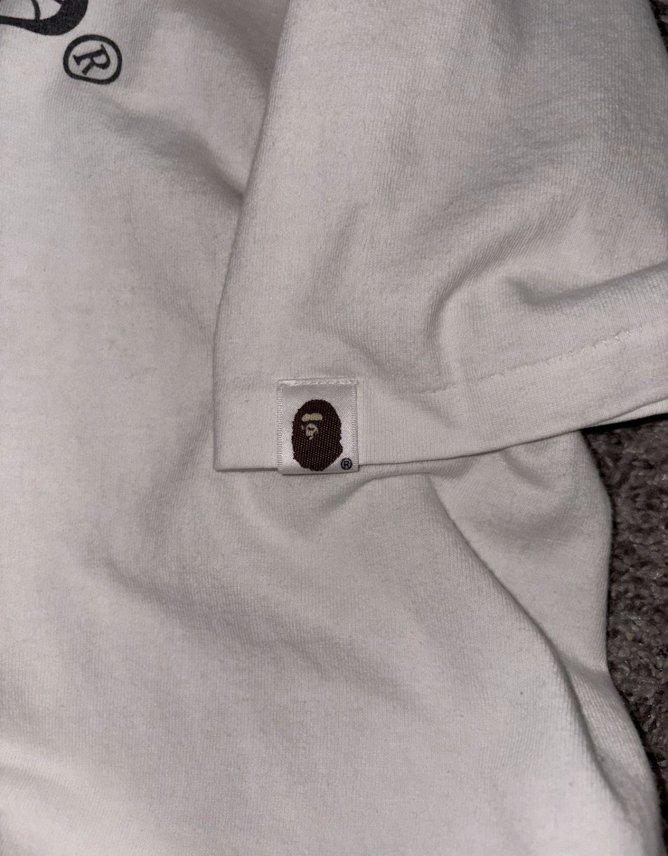 rare super cool japanese bape x chrome hearts tee | eBay