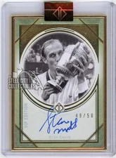 Stan Smith 2021 Topps Transcendent HOF VIP Autograph Card #ITHF-SS /50