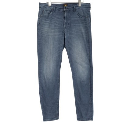 Lee Jeans Austin Herren Stretch Slim Tapered W34 L34 Blau