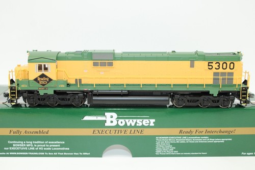 Locomotora diésel Bowser escala HO cohete de lectura Alco C630 #5300 DCC lista LED | Zustand: Used