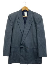 COMME des GARCONS HOMME AD1990 Tailored Jacket M Wool NVY HJ-08049