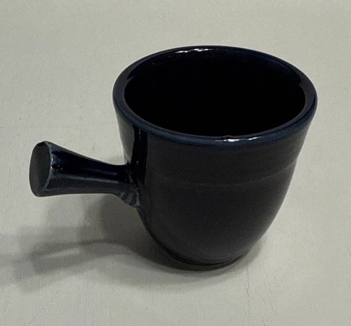 1 Fiestaware Cobalt Blue Demitasse Stick Handle Cup