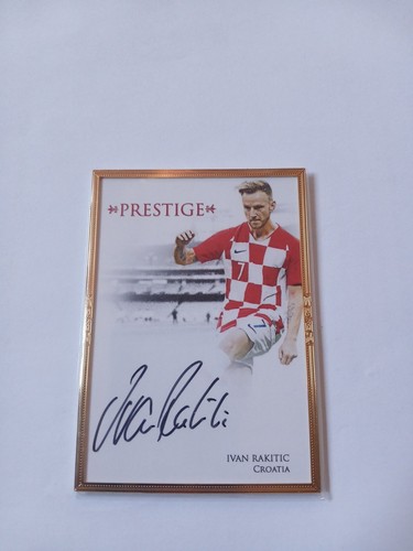 Futera Ivan Rakitic Prestige On Card Autograph 2/2