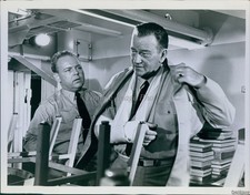 1971 New York John Wayne Carroll Oconnor Abc Movie 7X9 Historic Vintage Photo