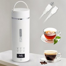 Compact Portable Electric Kettle, LCD Display with 6 Temperature Settings, 30...