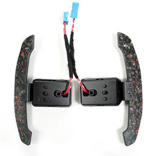 Forged Carbon Fiber Magnetic Steering Wheel Paddle Shifters For Bmw M2 M3 M4 G20 Forged Carbon Fiber Magnetic Steering Wheel Paddle Shifters For Bmw M2 M3 M4 G20