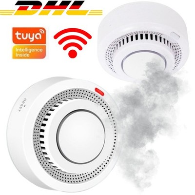 WLAN Smart Feuermelder Wi-Fi Rauchmelder Funkrauchmelder mit für TUYA