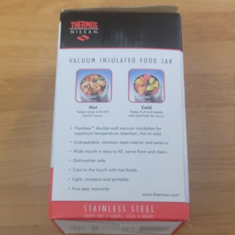 Вакуумная изолированная банка для пищевых продуктов THERMOS из нержавеющей стали 16 унций JCG500 - Изображение 2 из 4