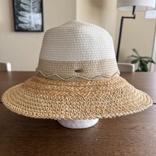 Scala Women's Sun Hat 100 Paper Braid Safari Beach Hat One Size Fits Most
