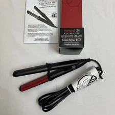 Tool Science Mini Styler HD Flat Hair Iron Straightener 2cm Tourmaline Ceramic