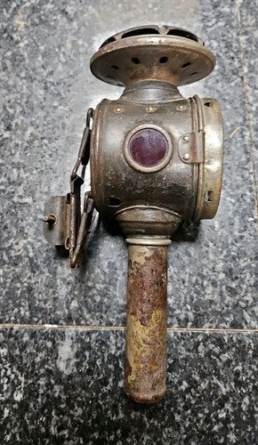 Adjustable Candle Lantern Vintage Bicycle Made in France Complete Bracket