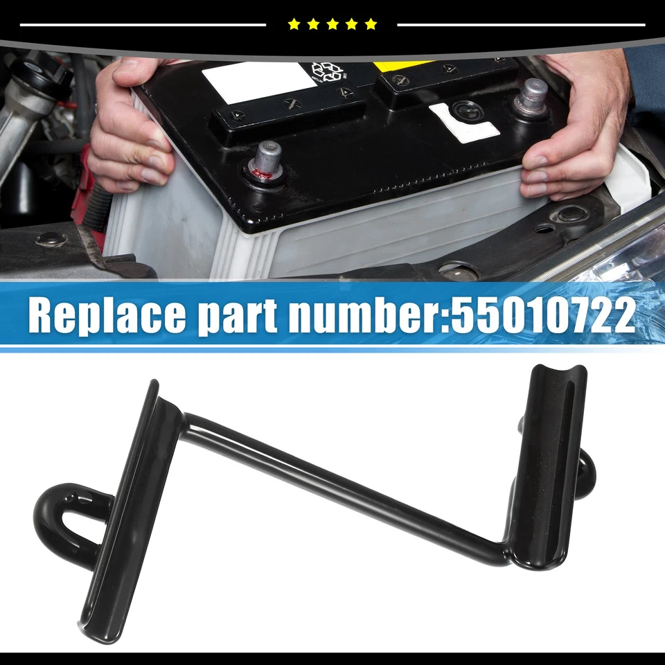 Pieza de 1 soporte de sujeción de batería apto para Jeep Cherokee Wrangler 55010722 Foto 2 de 4