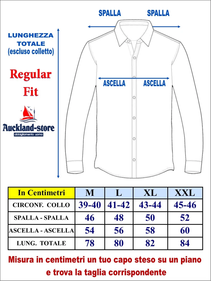 Camicia uomo regular 100% cotone tinta unita collo italiano COVERI COLLECTION - Immagine 2 di 4