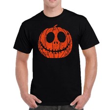 Halloween Smiling Pumpkin T-Shirt Gift S-5XL FREESHIPS