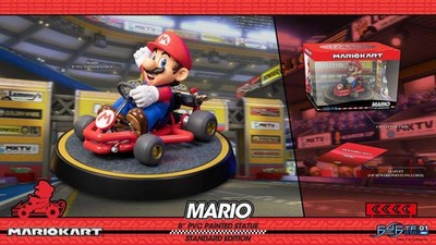 first4figures mario kart actionfiguren aus bemaltem PVC Videospiel Sammlung