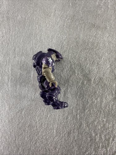MINI FIGURINE DE COLLECTION HALO MEGA BLOKS COVENANT METALLIC PURPLE STORM ELITE - Photo 3/5