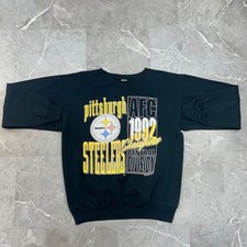 90s Vintage Pittsburgh Steelers Sweatshirt Mens XL Pullover Crewneck Champions