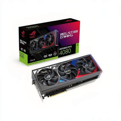 ASUS ROG Strix GeForce RTX 4080 OC Edition 16GB Wie Neu OVP Rechnung Garantie