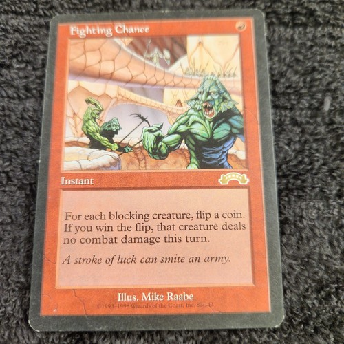 Kampfchance (082) Exodus MTG Magic The Gathering Instant Rare - Bild 1 von 2