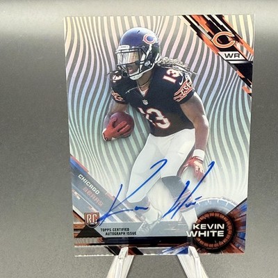 2015 Topps High Tek #79 Kevin White Autographs Bears Rookie Auto
