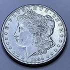 1884 s Morgan Silver Dollar