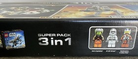 Lego Star Wars New Microfighters Super Pack 3 in 1 66542 Ghost 75125 75127 75130