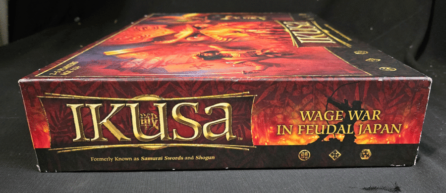 Ikusa Wage War In Feudal Japan Strategy Board Game: Samurai Swords ...