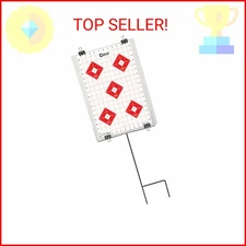 Caldwell Ultra Portable Target Stand 12" x 18" with Tear Down Design and Targets