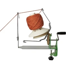 Large Yarn Winder for Crocheting - Hand-Cranked Yarn Ball Winder 