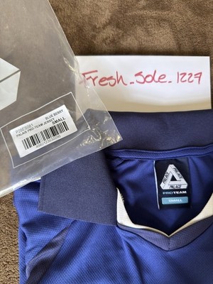 PALACE PALAIS PRO-TEAM JERSEY SIZE SMALL BLUE BERRY COLOR 100