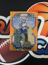 2021 Panini Prizm Orange Disco Prizm Gary Brightwell #400 RC Rookie Card. rookie card picture