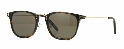 Tom Ford Beau TF672 672 Sunglasses Dark Havana Gold 52E Authentic 51mm