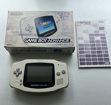 Authentic Nintendo Game Boy Advance Console GBA - White - In Box -Tested Working