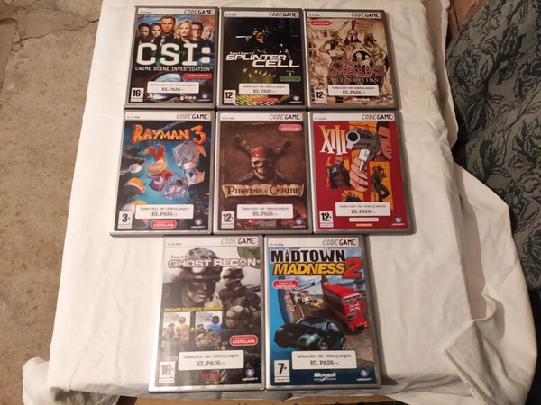 Colección videojuegos PC Ubisoft