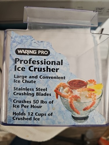 Waring Pro Ice Crusher Model IC70 Professional Ice Crusher TESTED WORKING - Picture 14 of 15