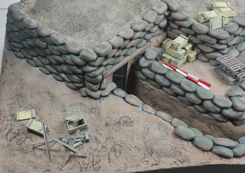 (Pre-Order) Khe Sanh base 1968, Vietnam war diorama base 1:35 Pro Built Model - 第 8/12 張圖片