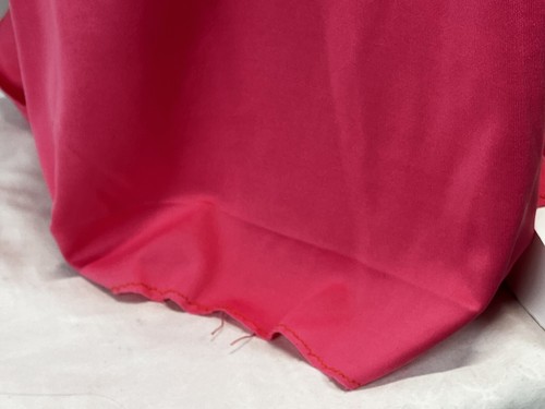 Vintage JC Penney Cape Dress Junior Pink Barbie Core Maxi Long 70’s Unhemmed - Picture 9 of 12