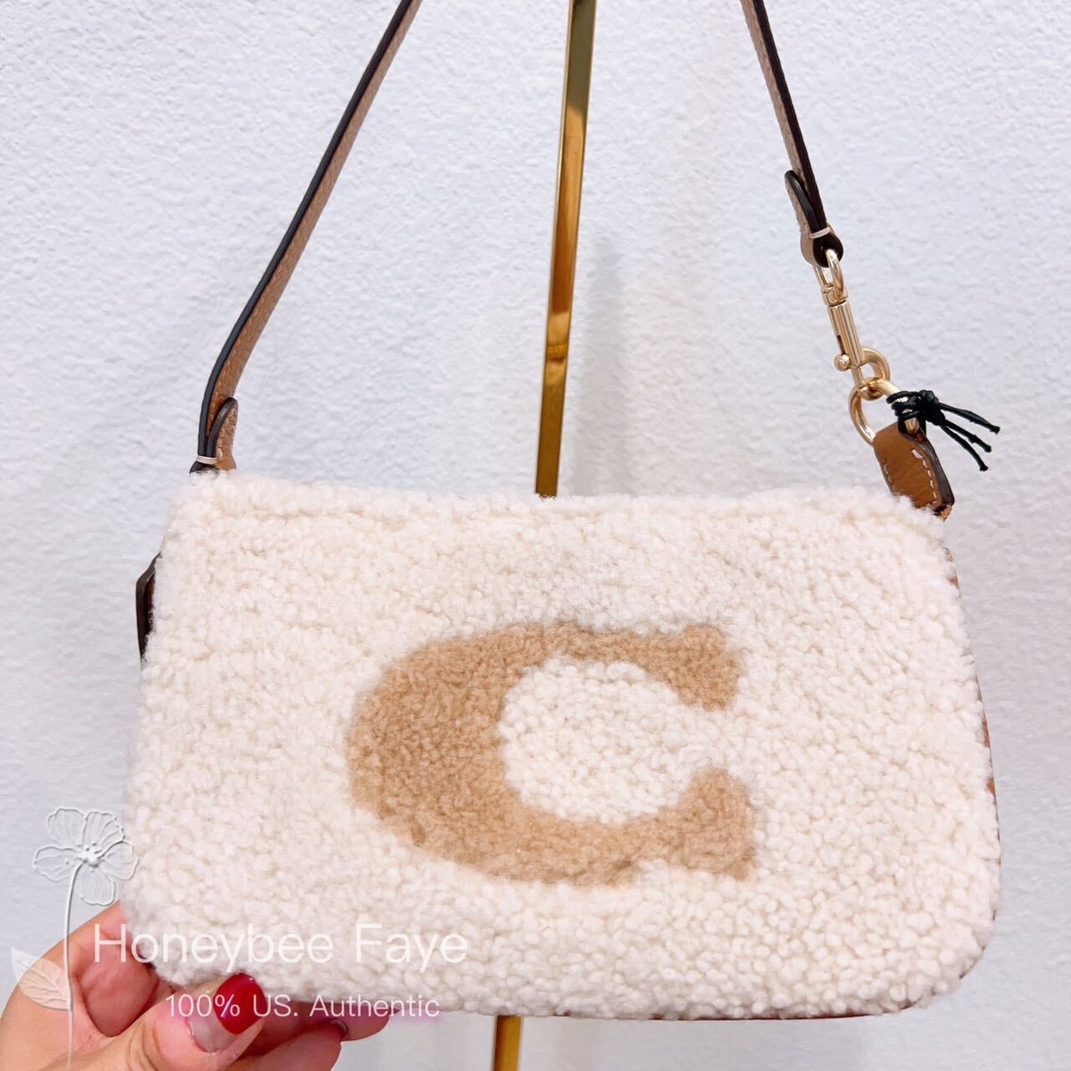 NWT Coach Nolita 19 In Shearling With Coach Motif CE691 | eBay NWT Coach Nolita 19 In Shearling With Coach Motif CE691 | eBay