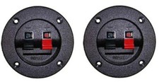 Terminal Cup Spring Post Round terminal for Speaker Box Pair