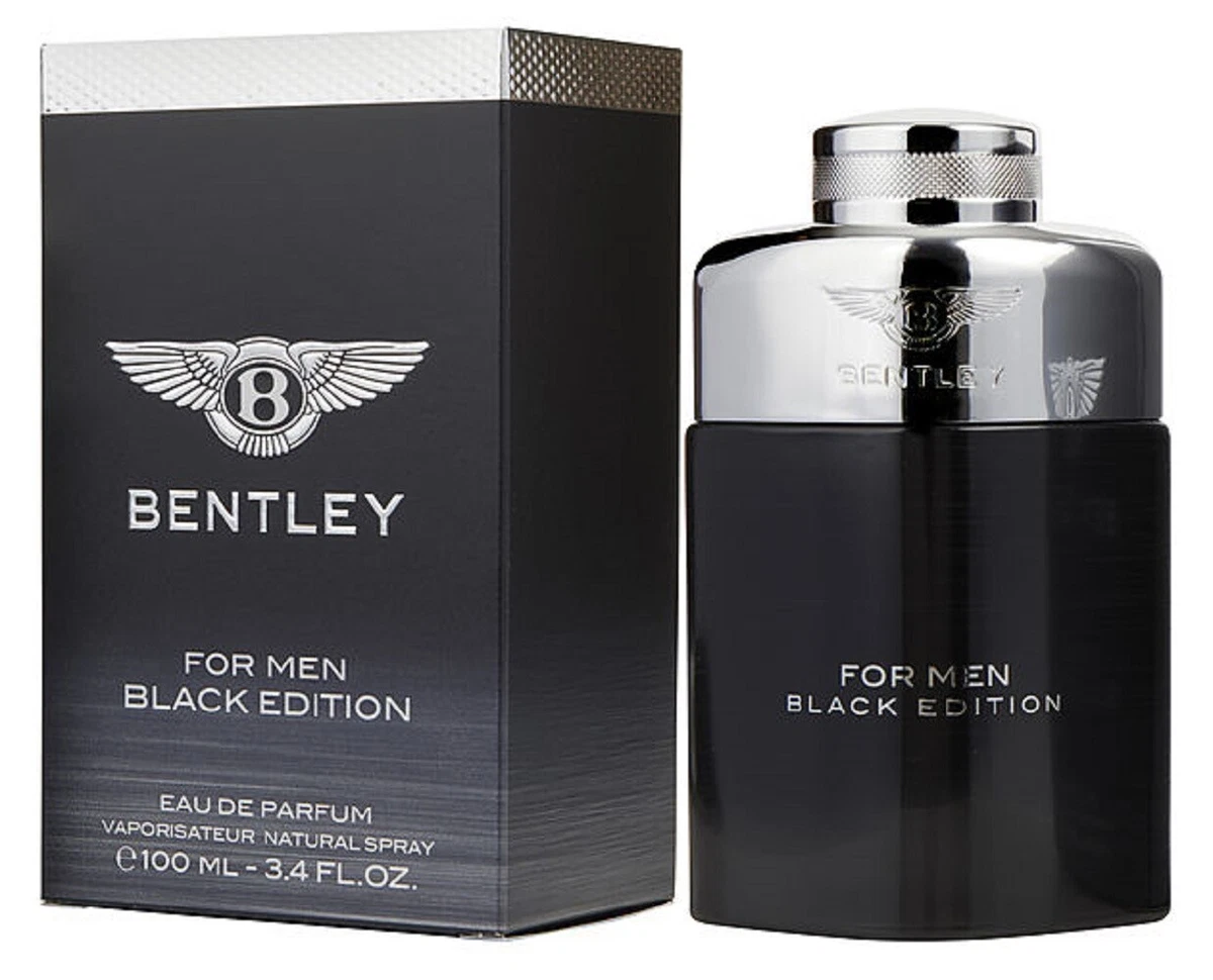 BLACK EDITION Bentley 3.4 oz 100 ml Eau de Parfum EDP Men Cologne Spray