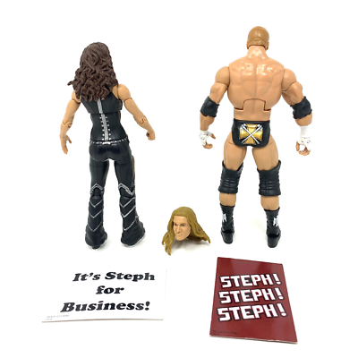 WWE Triple H & Stephanie McMahon Elite Collection Wrestling Action