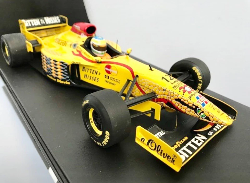 F1 JORDAN PEUGEOT 197 G FISICHELLA DE 1997 AU 1/18 SCALE 180970012 MINICHAMPS - Photo 2/3