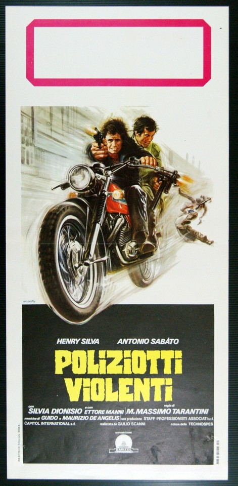 Locandina di Poliziotti violenti (1976)